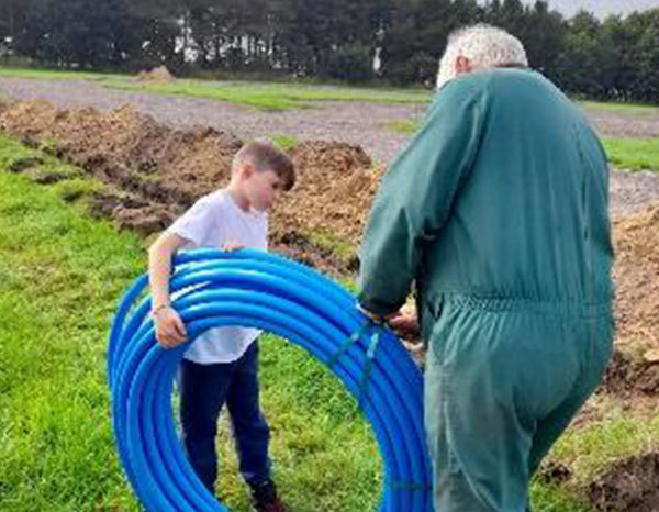 Site Development In Preparation For Lodges